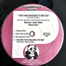Norma Jean Bell - I'm The Baddest Bitch... / 12" Vinyl Original US / Moodymanm