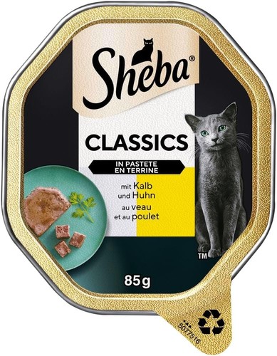 Sheba classics pastete kalb - in,