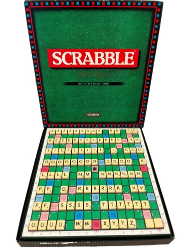 Vintage scrabble deluxe - scrabble,