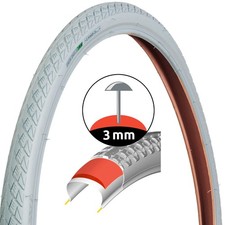 Retro Fahrrad-Reifen Grau 28"