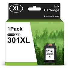 Patronen für HP Tintenpatrone Nr. 301 schwarz CH561EE Black ca. 750 Seiten NEU