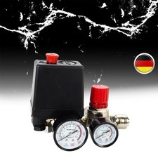 Neu Druckschalter Mit Druckregler Für Kompressor Kompressorschalte 230V 8 Bar DE