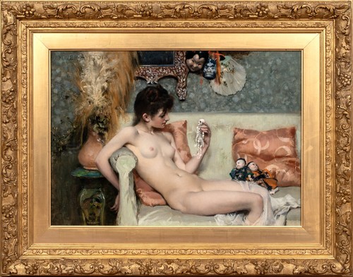 Englisches portrait akt dame - dame, &