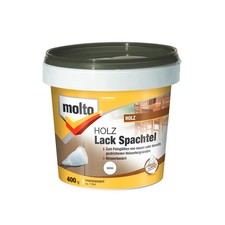 Molto Holz-Lack-Spachtelmasse Weiß Fertigspachtel Für Fenster Tür Füller 400 g