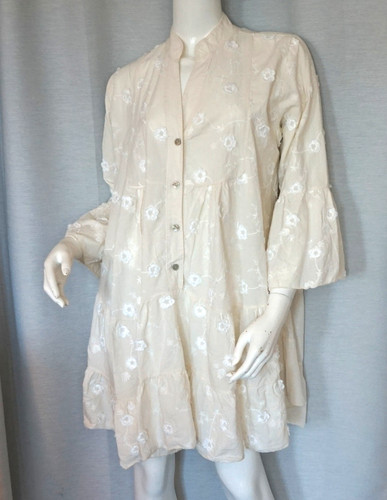 Hippie tunika kleid blüten - tunika,
