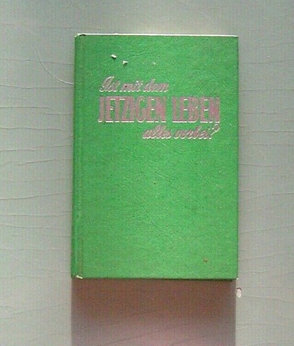 Buch ist mit dem jetzigen - dem,