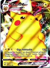 Pikachu VMAX Pokemon Karte
