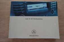 Mercedes Bedienungsanleitung AUDIO 50 APS (kleine Ausführung)  W211  2002/2003