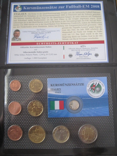 Italien euro kms - euro, 2002-2005