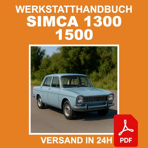 Werkstatthandbuch simca 1300 - werkstatthandbuch,
