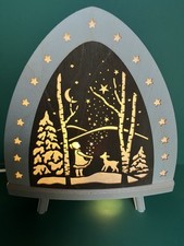 Fensterschmuck Standleuchte