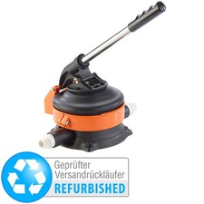 AGT Lenzpumpe: Wasser-Handpumpe mit rostfreiem Stahlhebel (Versandrückläufer)