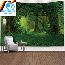 Mesnt Wandteppich Natur Groß