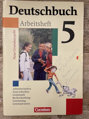 Deutschbuch arbeitsheft - deutschbuch,