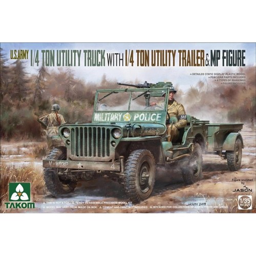 Takom army jeep - 1:35,