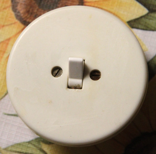 Ddr runder lichtschalter - runder,