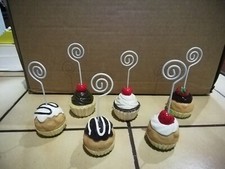 6 xTischkartenhalter/Fotohalter/Partys/Hochzeit/Geburtstagdeko Set 2