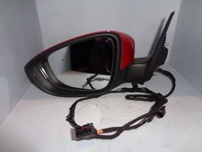 VW Scirocco 137 Seitenspiegel Spiegel links elektrisch rot LA3H VW 1K8857501BD