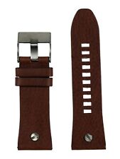 Diesel Wechselarmband Ersatzband LB-DZ7314 Uhrenarmband Leder 28 mm Braun