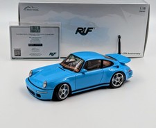1:18 Almost Real ALM880302 Porsche 911 RUF CTR Anniversary Bavarian Sky Blue