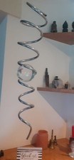 Original Kugelspirale 70 cm hoch Glaskugel 10 cm Durchmesser