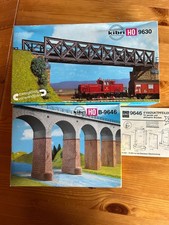 Modelleisenbahn HO Kibri Brücke Nr. 9630 und Kibri Brückenpfeiler Nr. 9646