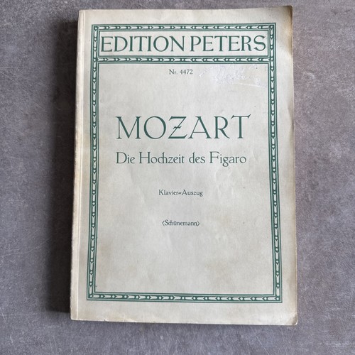 Klavierauszug mozart die - klavierauszug,