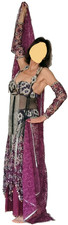 Bauchtanzkleid, Größe 38/40