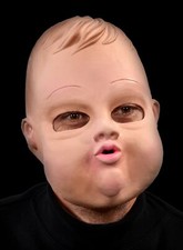 Puppenkopf - Kostüm Maske