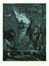 Ernst Fuchs, der Steinbock