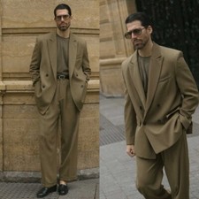 Herren Lockerer Anzug Grüne