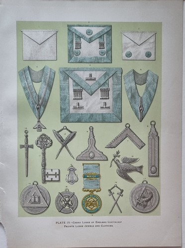 1886 freimaurerei druck - 1886, freimaurerei-druck