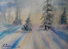 Aquarell Bild 17*24