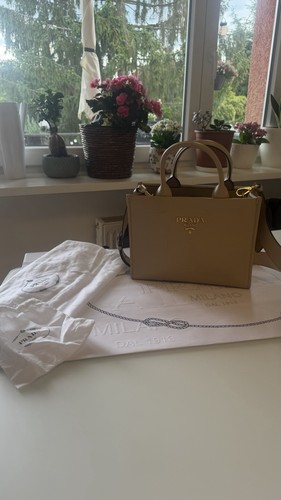 Prada symbole leder - prada, leder-handtasche