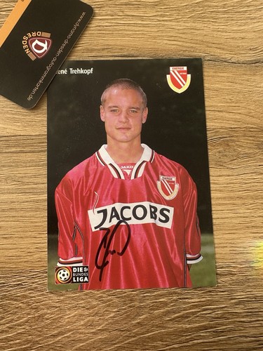 Autogrammkarte rené trehkopf - rené,