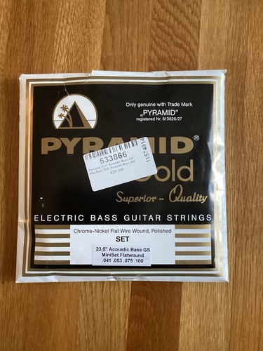 Pyramid gold basssaiten - pyramid,