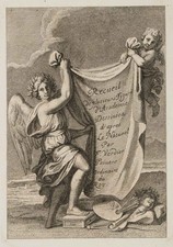 Nach VERDIER (*1651), Allegorie der Malerei, KSt. Klassizismus Mythologie 1700-1
