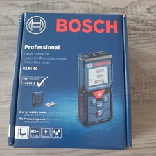 Bosch Professional Laser Entfernungsmesser GLM 40 Messbereich 40 m Tasche