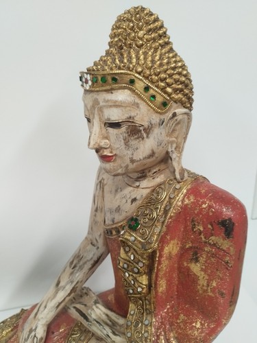 Alte thai buddha statue - buddha-statue, /