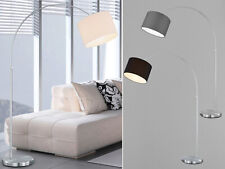 Bogenlampen Designklassiker große Ausladung Bogenstehlampen für Esstisch gebogen