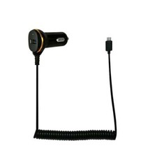 KFZ Auto Netzteil micro USB Adapter Kabel Spiralkabel Ladegerät Ladekabel 12V