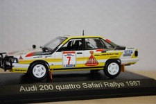 Audi 200 Quattro Safari Rallye 1987 mikkola Norev 1:43