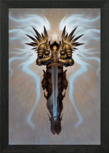 Diablo tyrael gerahmtes - tyrael,
