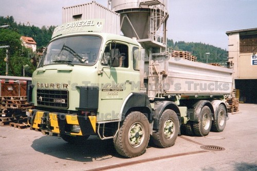 Lkw foto saurer d330b - lkw,
