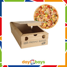 DayBays Calzone Pizzaboxen Pizzakarton Pizzaschachtel Positano Braun Pizza