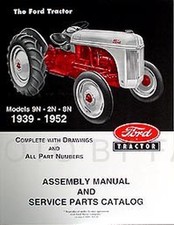 Ford traktor montage - 9n,