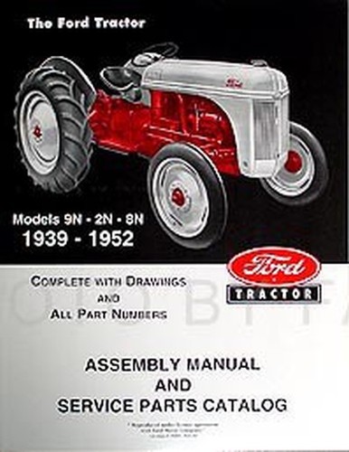 Ford traktor montage - 8n,