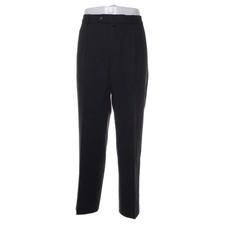 Walbusch, Stoffhose, Größe: 28, Schwarz, Elasthan/Polyester/Wolle/Viskose #0ur