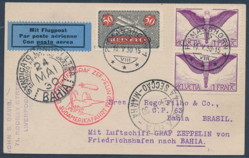 Zeppelin südamerikafahrt 1930 - zeppelin,