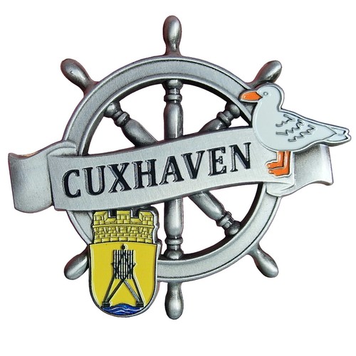 Kühlschrankmagnet cuxhaven - kühlschrankmagnet, 3d